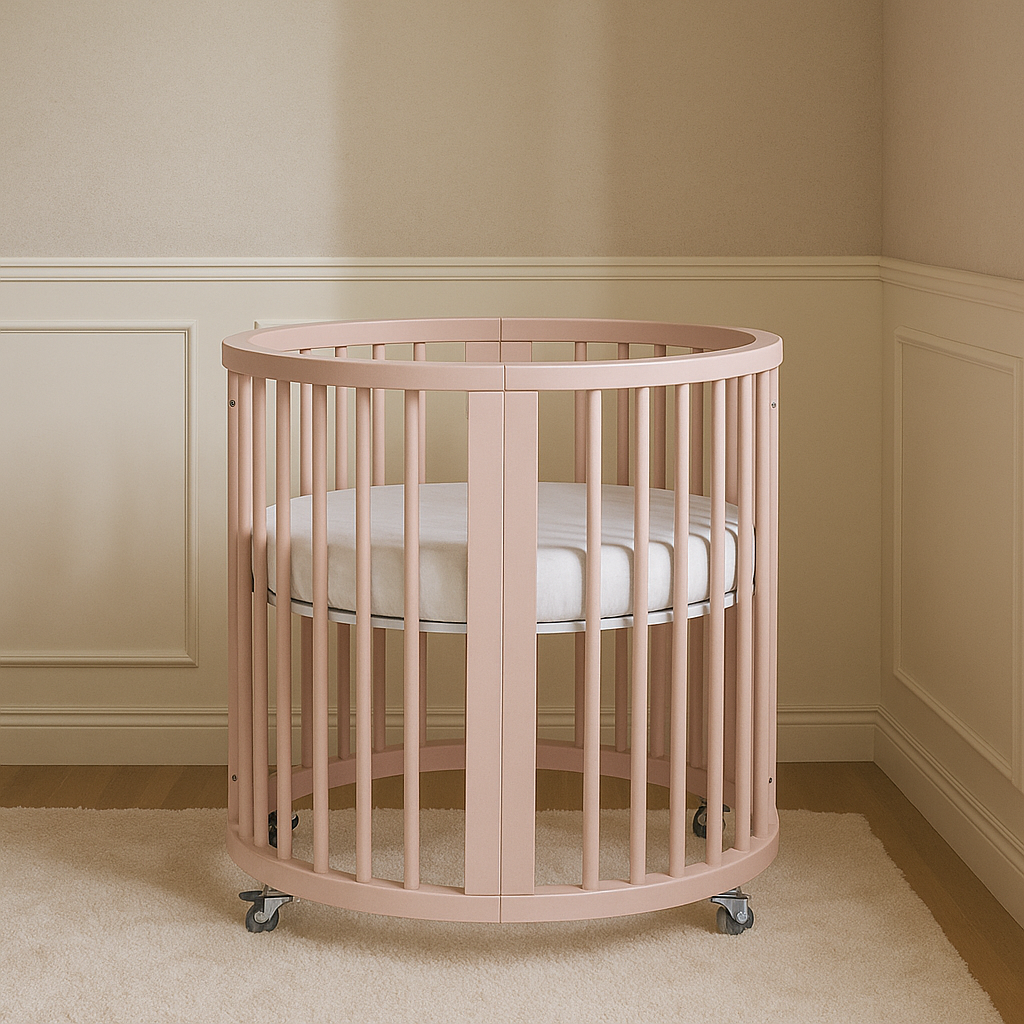Berço Crescer Multifuncional Rosa
