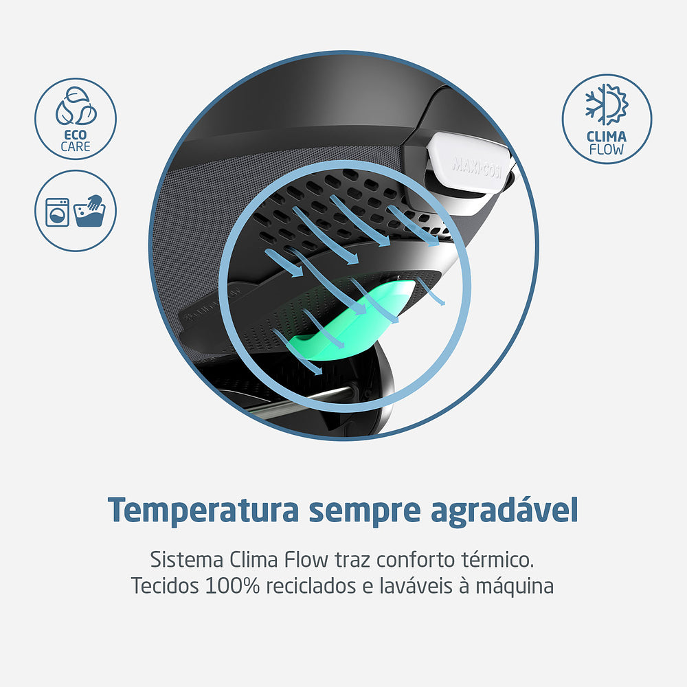 Bebê Conforto Pebble 360 Pro² com Base Family Fix Graphite - Maxi-Cosi