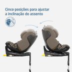 Cadeirinha Emerald 360 Pro Max Authentic Truffle - Maxi-Cosi
