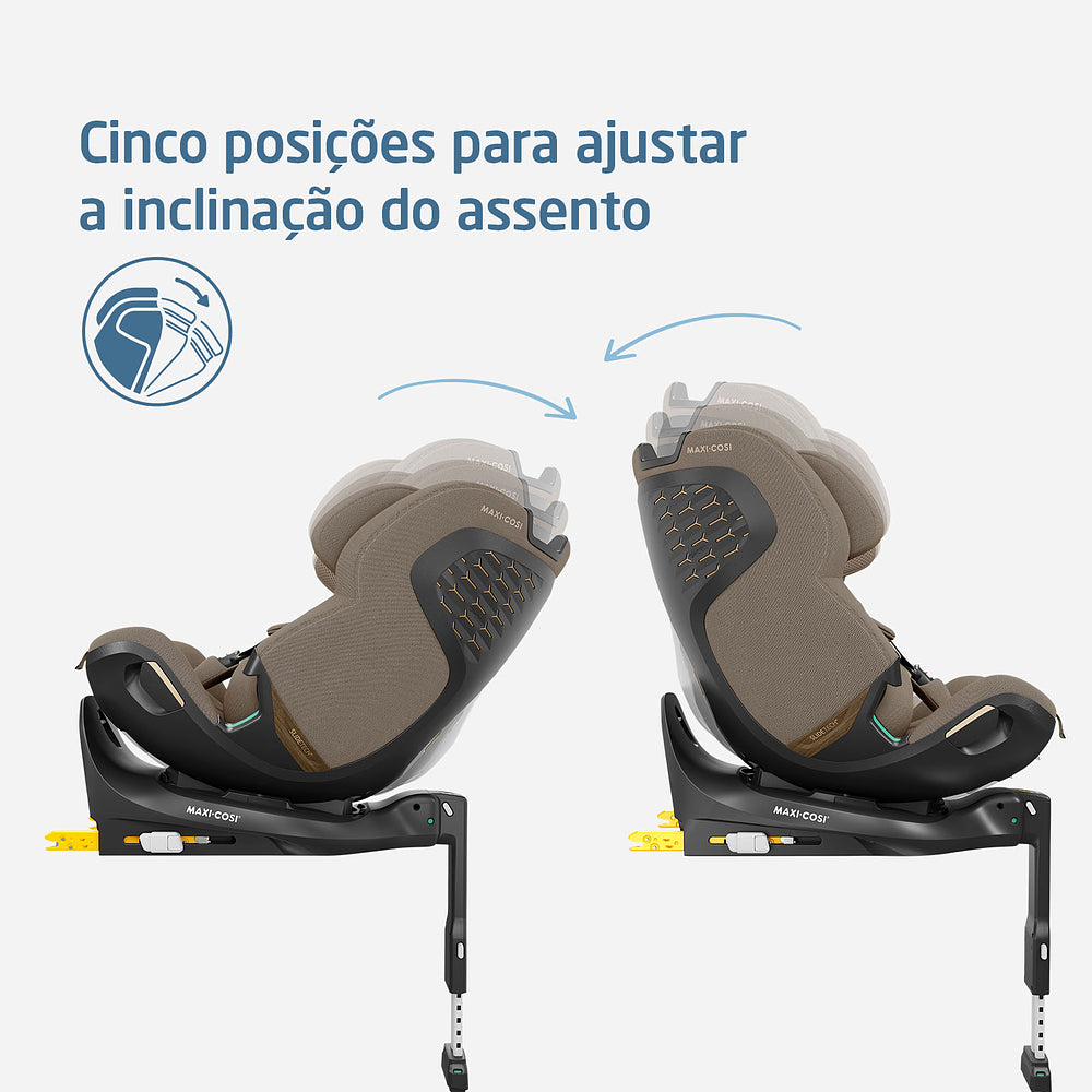 Cadeirinha Emerald 360 Pro Max Authentic Truffle - Maxi-Cosi