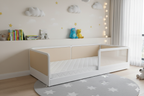 Cama Infantil Montessoriana Flow Branco