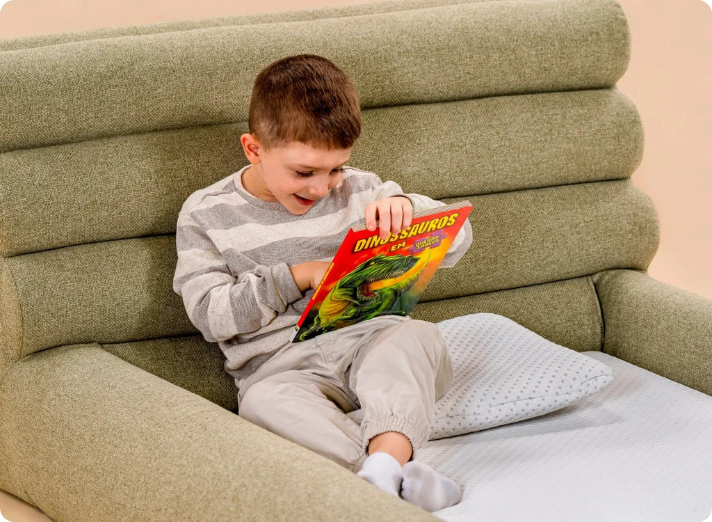 Cama Montessoriana Gomos Junior Verde Escuro - Bell Baby