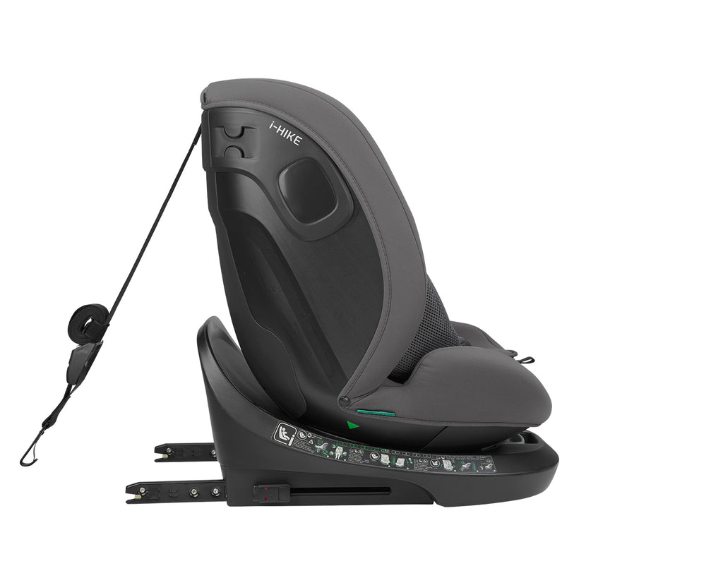 Cadeira de Carro Isofix I-Hike 360 (40 a 150cm) - Dark Grey - Kikka Boo