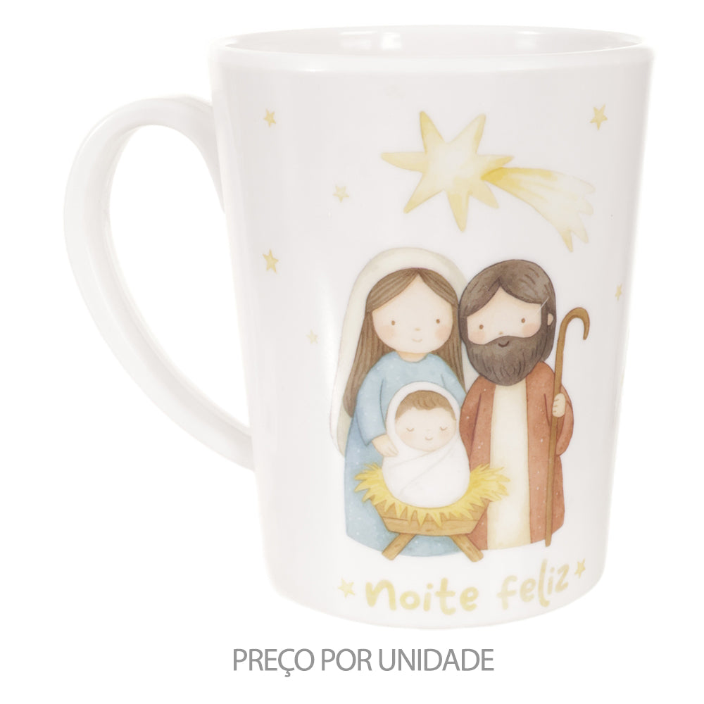 Caneca em melamina de natal – Colorido