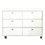 Cômoda Fazenda com Frente de Gavetas Branco