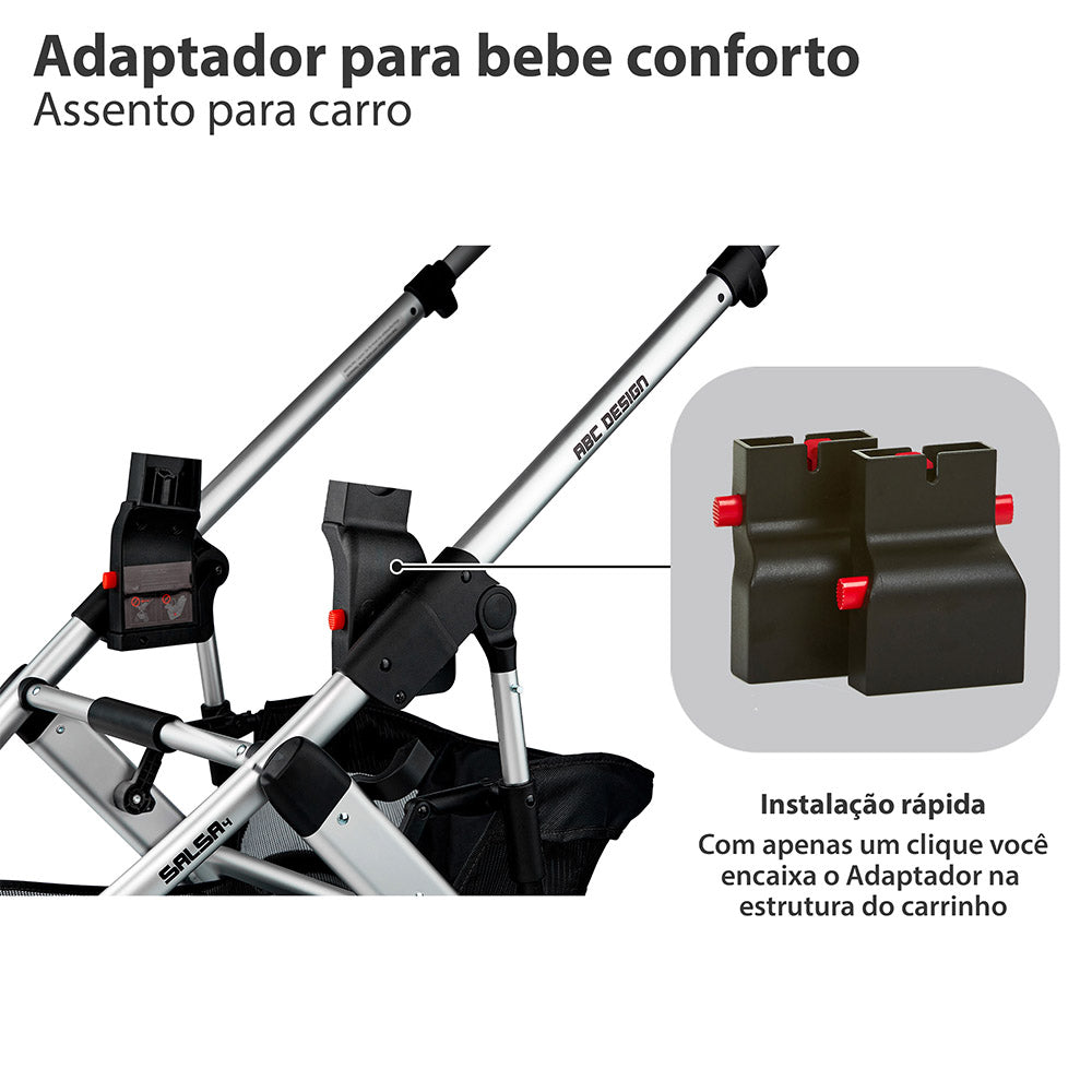 Adaptador Bebê Conforto Risus - Abc Design