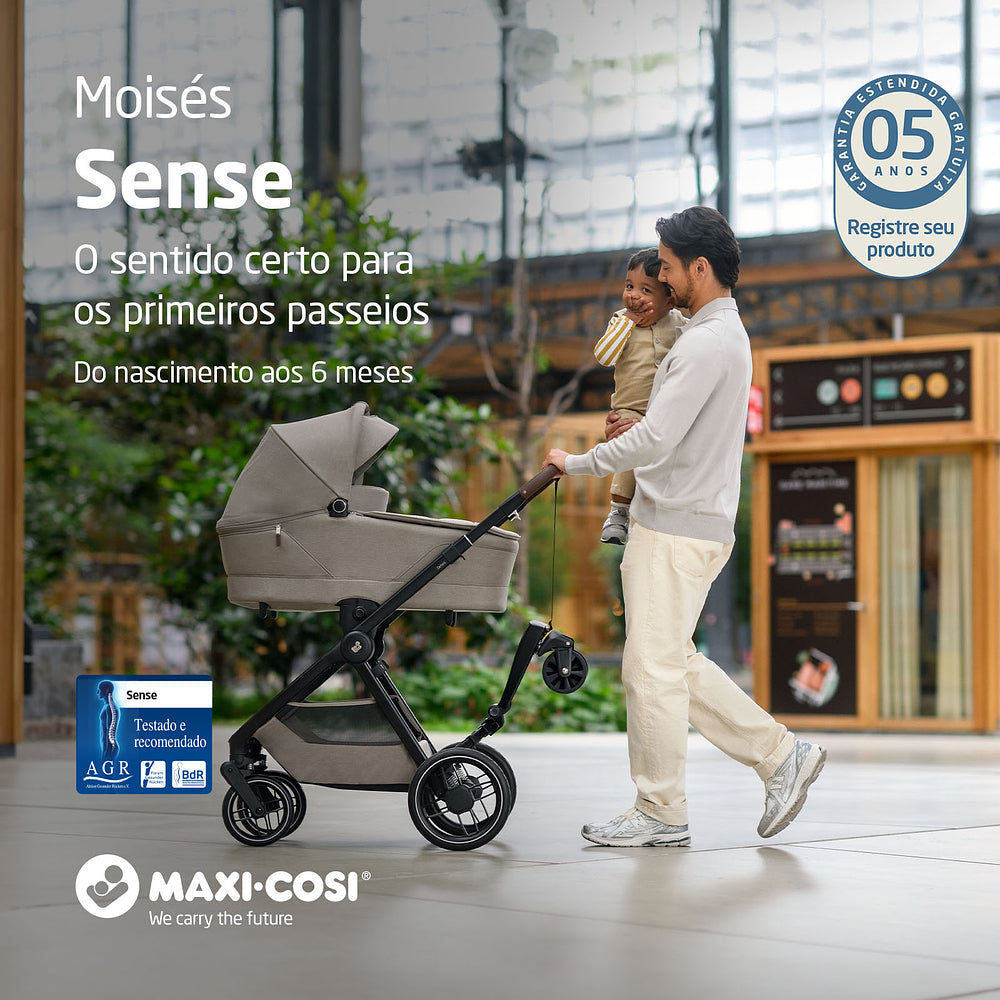 Moisés Sense Twillic Truffle - Maxi-Cosi