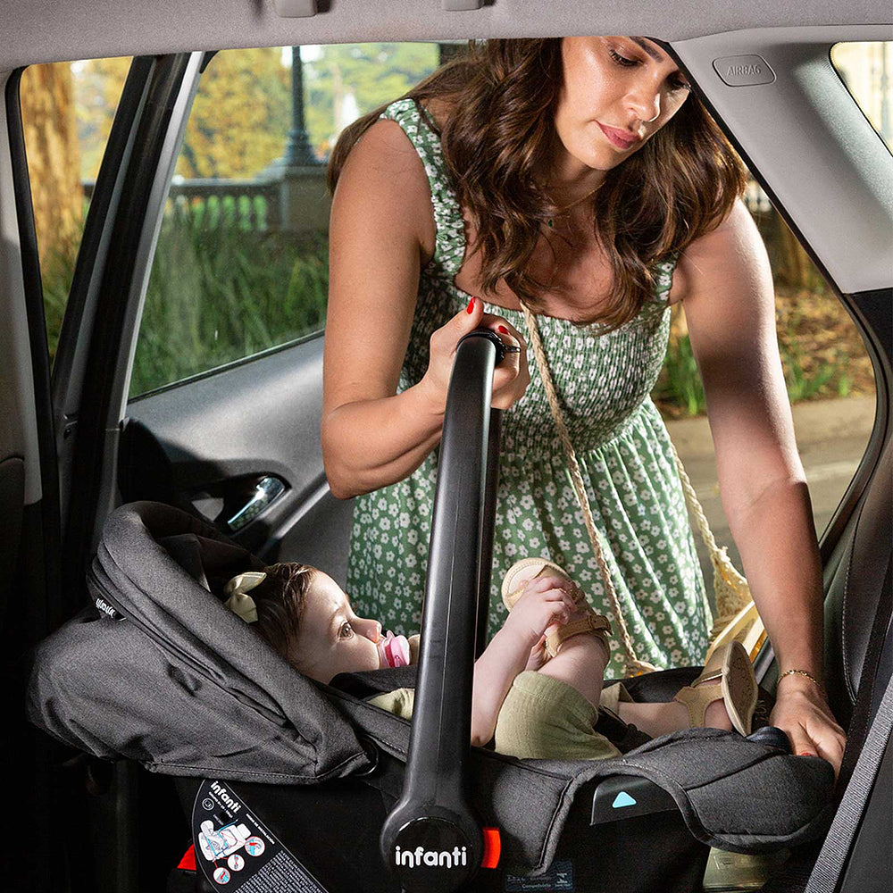 Carrinho Travel System Romanzo Trio Isofix Preto Bronze Infanti