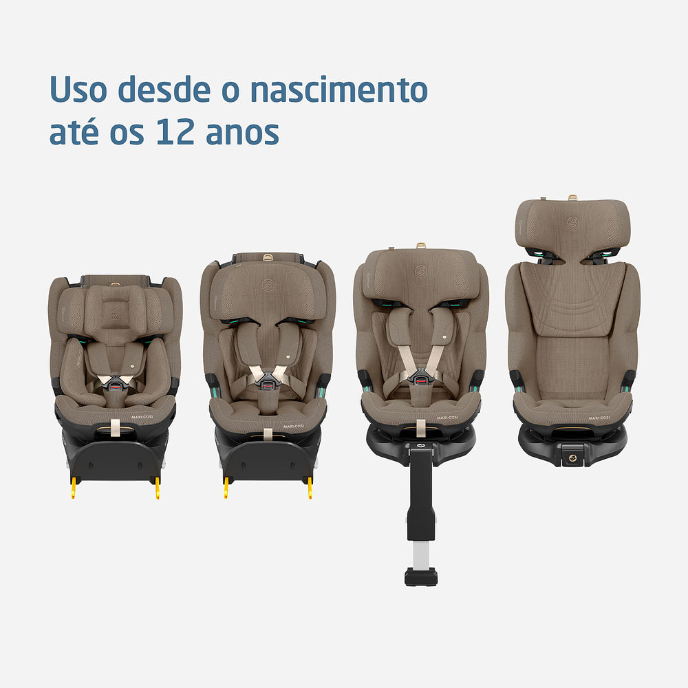 Cadeirinha Emerald 360 Pro Max Authentic Truffle - Maxi-Cosi