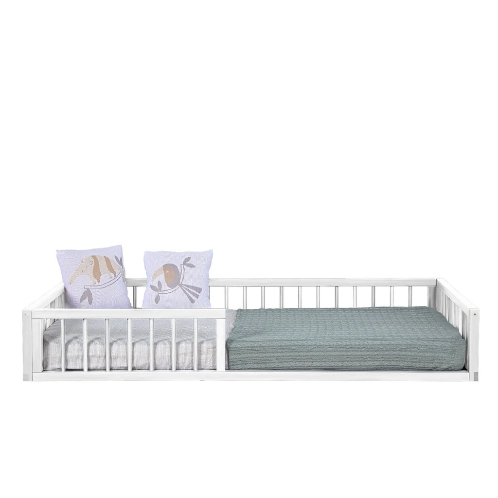 Cama de Solteiro Graz Montessoriana Branca
