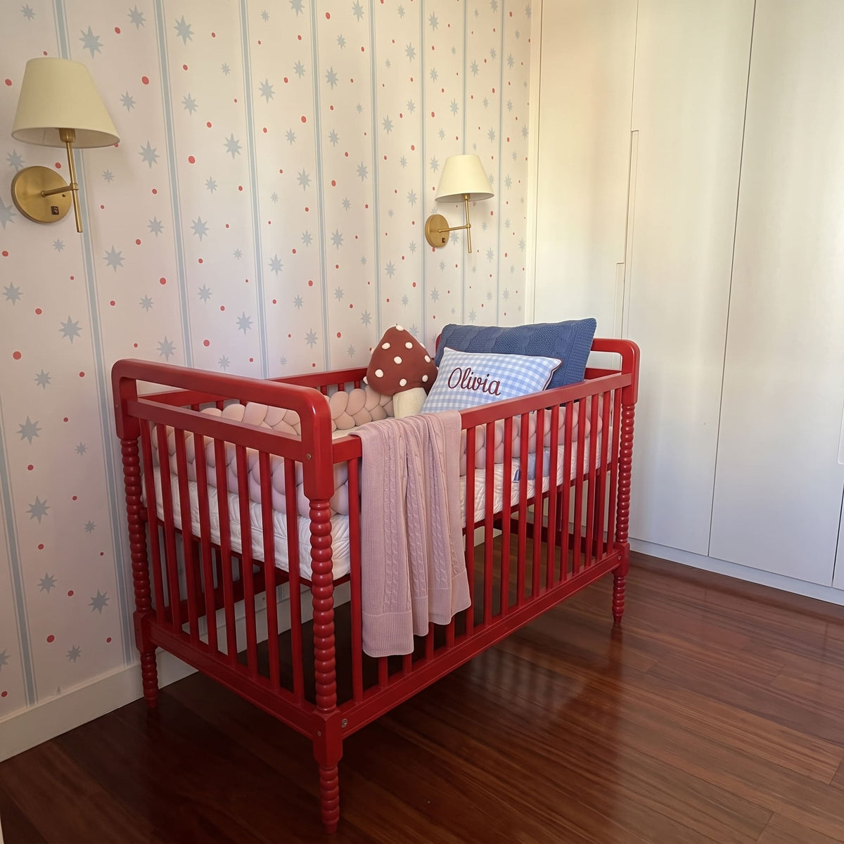Berço Dominica Vermelho
