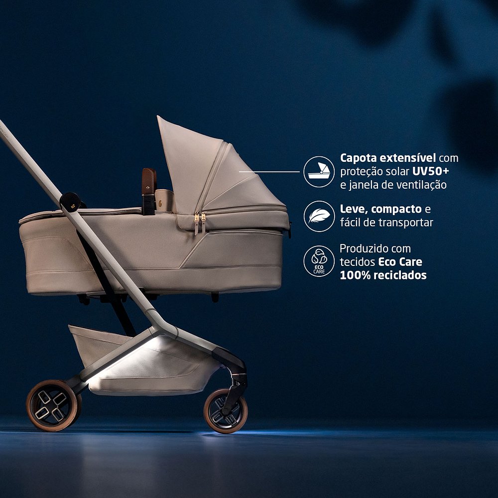 Moisés Cabin Cot Max Oat Truffle - Maxi-Cosi