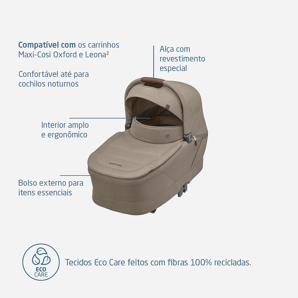Moisés Sense Twillic Truffle - Maxi-Cosi
